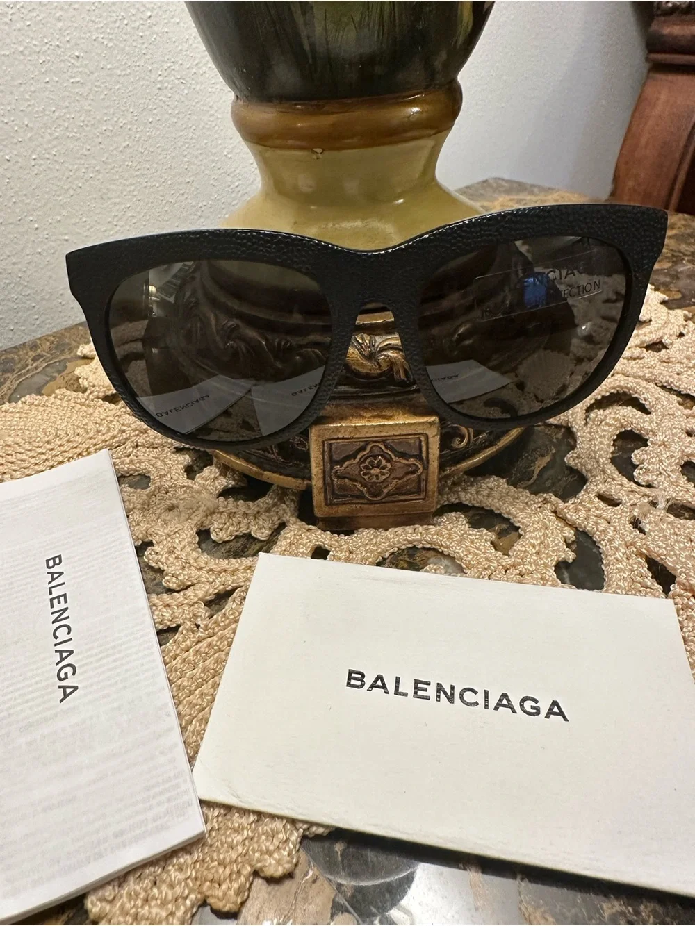 Balenciaga BA0024 Textured Sunglasses